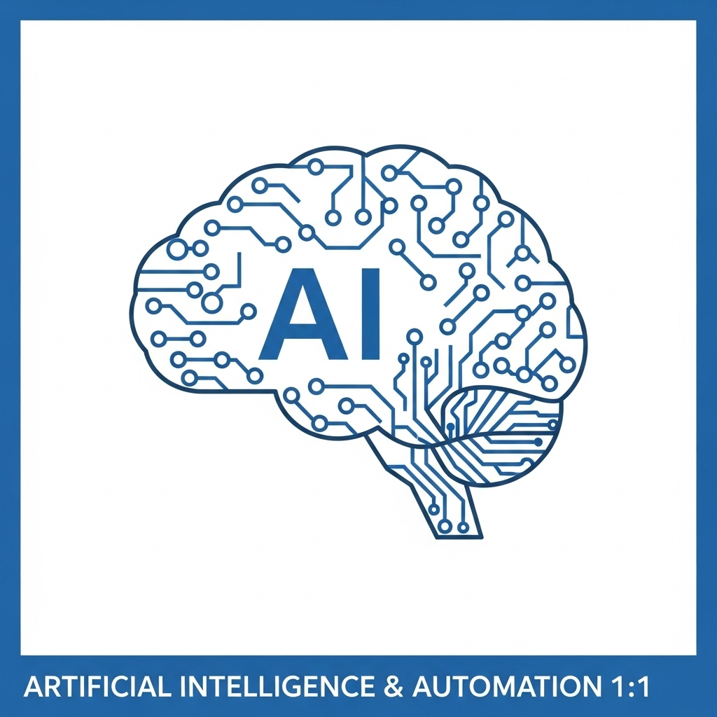 Icono Inteligencia Artificial y Automatización