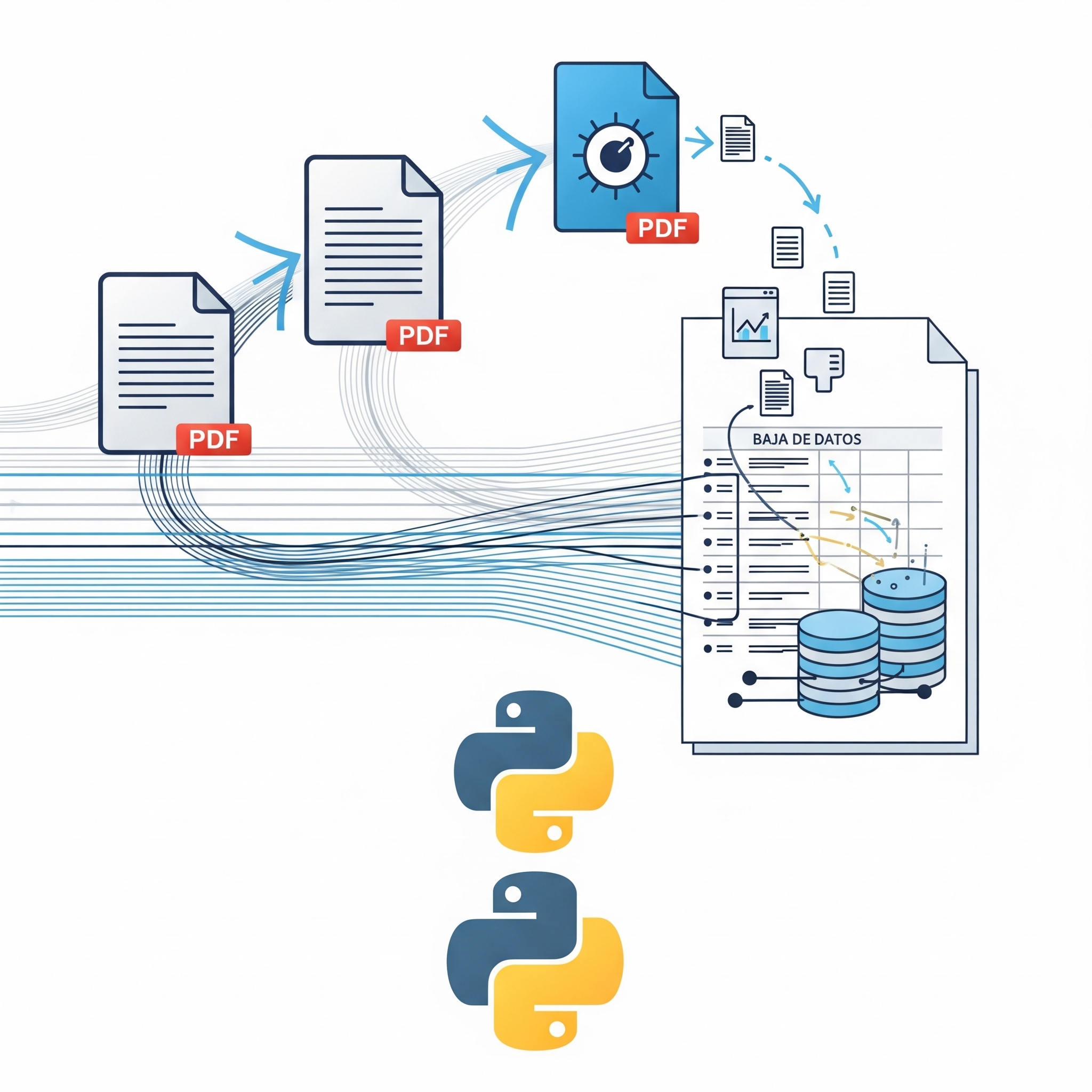 Extracción de Datos de Facturas PDF con Python por DUSOLAI